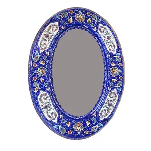 آینه میناکاری مدل گل پرداز کد 20026