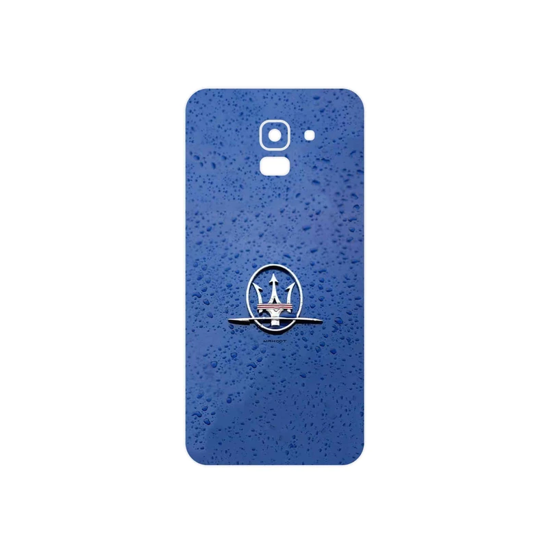 برچسب پوششی ماهوت مدل Maserati مناسب برای گوشی موبایل سامسونگ Galaxy J6