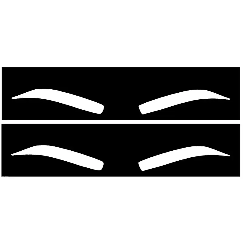 شابلون ابرو کد 117 مجموعه 2 عددی