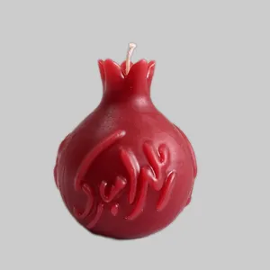 شمع دست ساز مدل انار یلدا مبارک