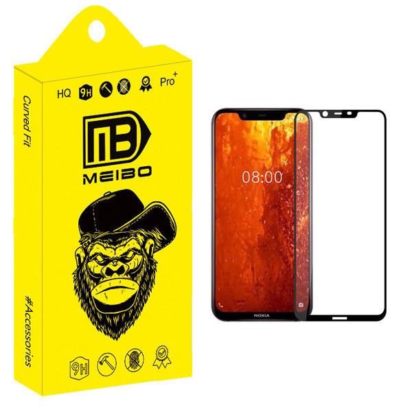 محافظ صفحه نمایش میبو مدل Thin Full مناسب برای گوشی موبایل نوکیا X7 / 8.1