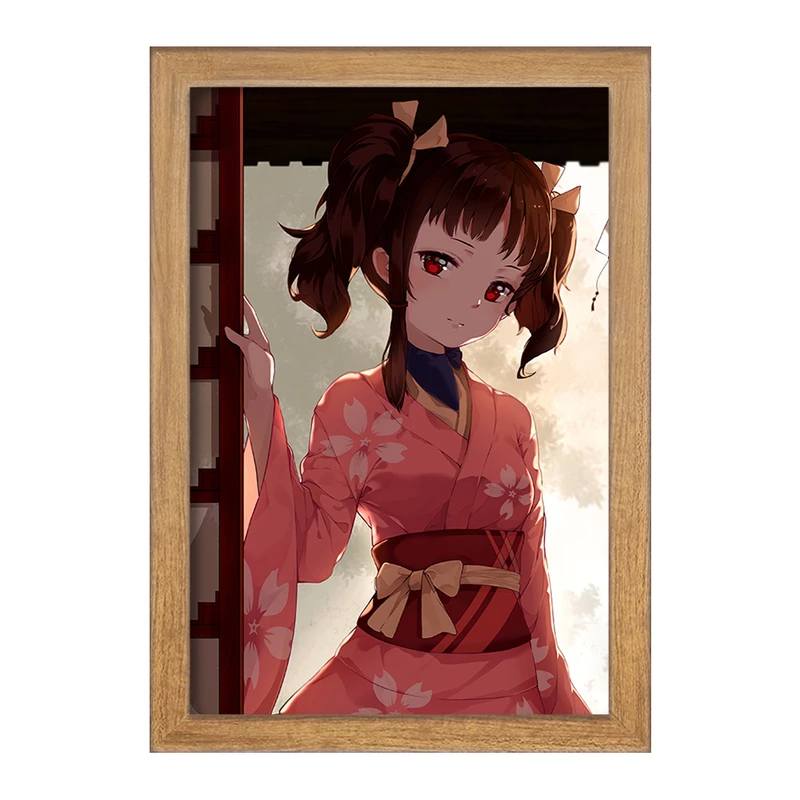 تابلو خندالو مدل مومی انیمه کابانری (Kabaneri) کد 35991