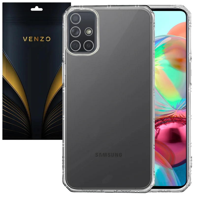 کاور ونزو مدل Crystal مناسب برای گوشی موبایل سامسونگ Galaxy A71