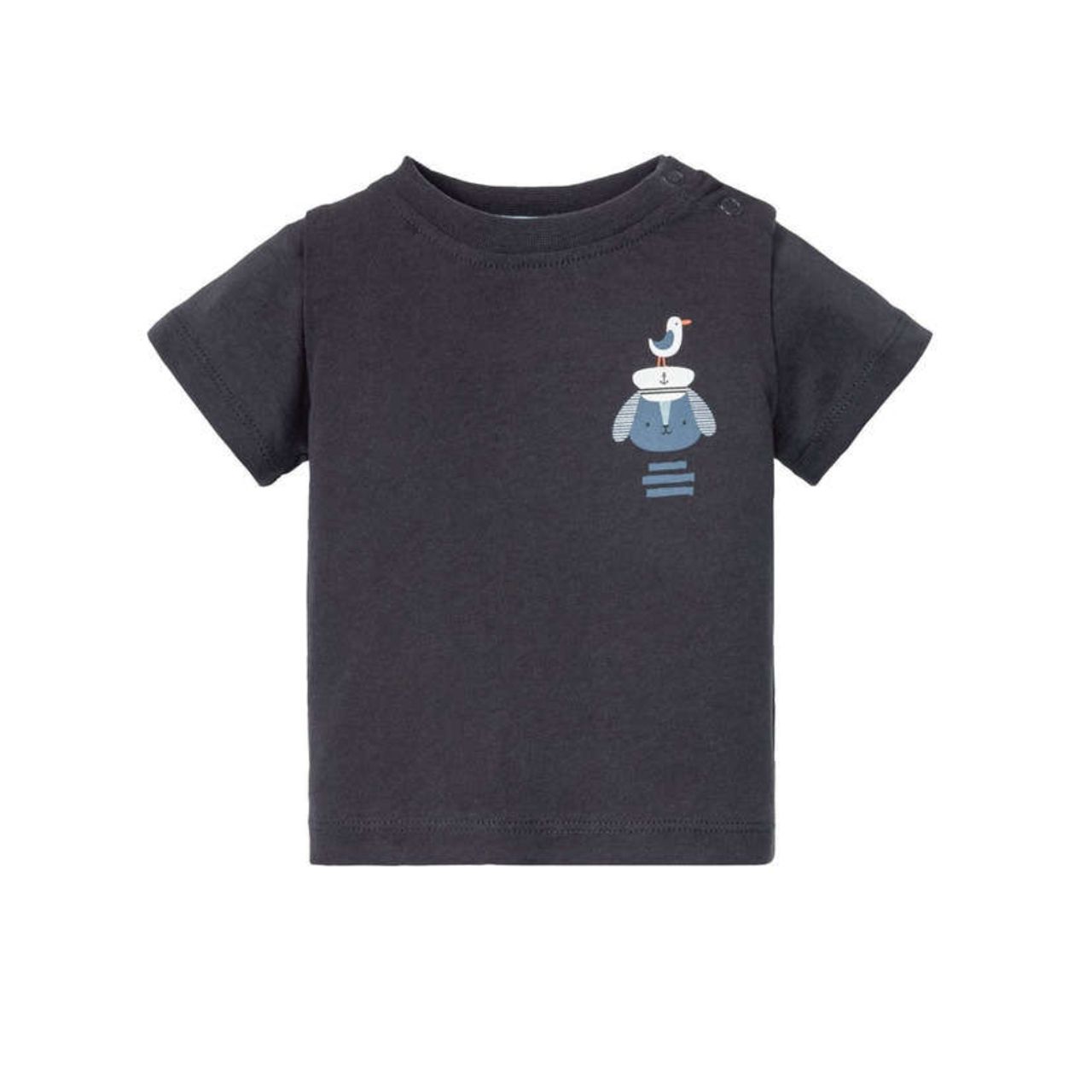 تی شرت آستین کوتاه نوزادی لوپیلو کد 3177 مجموعه 2 عددی -  - 2