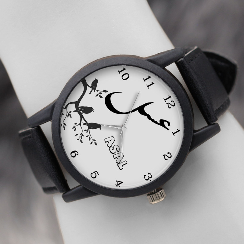 ساعت مچی عقربه ای زنانه طرح عسل کد LF3084