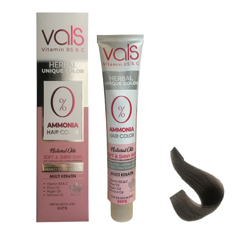 رنگ مو والس شماره 5.1 حجم 100 میلی لیتر رنگ قهوه ای دودی