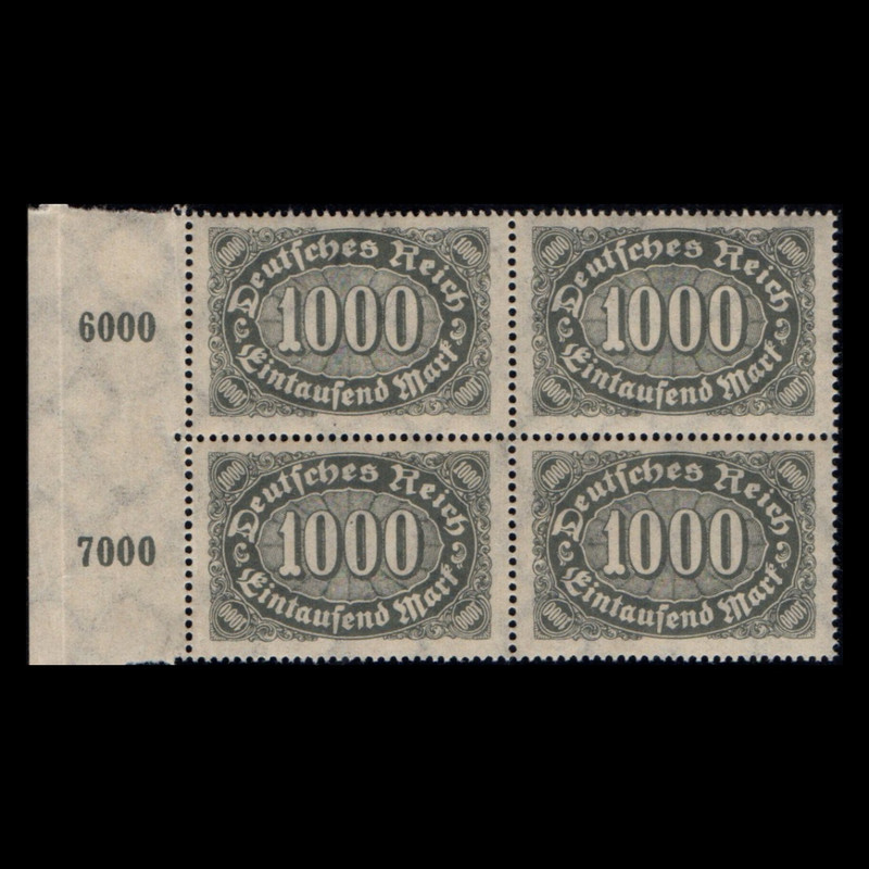 تمبر یادگاری مدل 1000 مارک آلمان مجموعه 4 عددی 