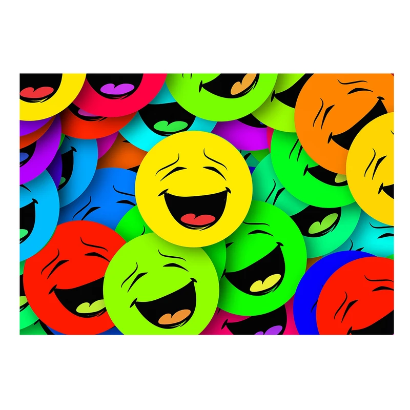 تابلو شاسی آر جی بی طرح خنده کد 9562