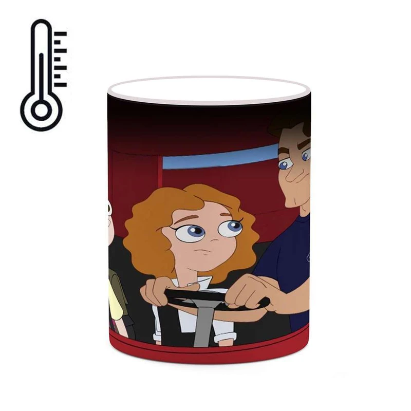 ماگ حرارتی کاکتی مدل کارتون Milo Murphy Law کد mgh22800