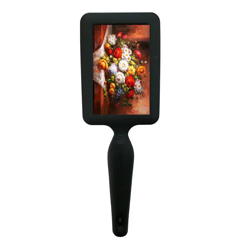 برس مو طرح نقاشی گل مدل B1074