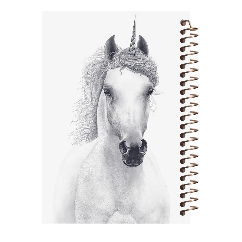 دفتر نقاشی 60 برگ طرح یونیکورن کد A131