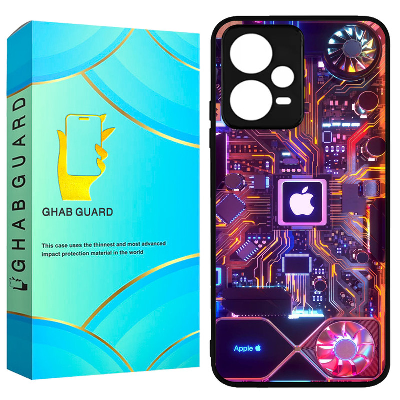 کاور قاب گارد طرح تکنولوژی مدل GCHPX5P مناسب برای گوشی موبایل شیائومی Poco X5 Pro 5G