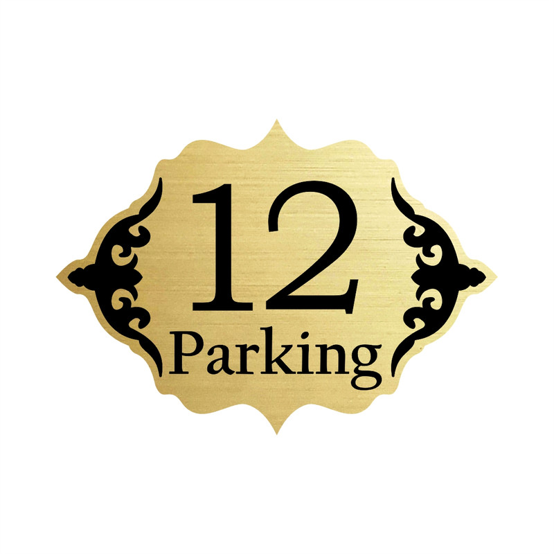 تابلو راهنما طرح 1 مدل تابلو پارکینگ واحد 12