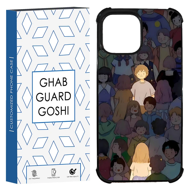 کاور قاب گارد گوشی طرح ست پسرانه کد TPU-062 مناسب برای گوشی موبایل اپل Iphone 13 / 14