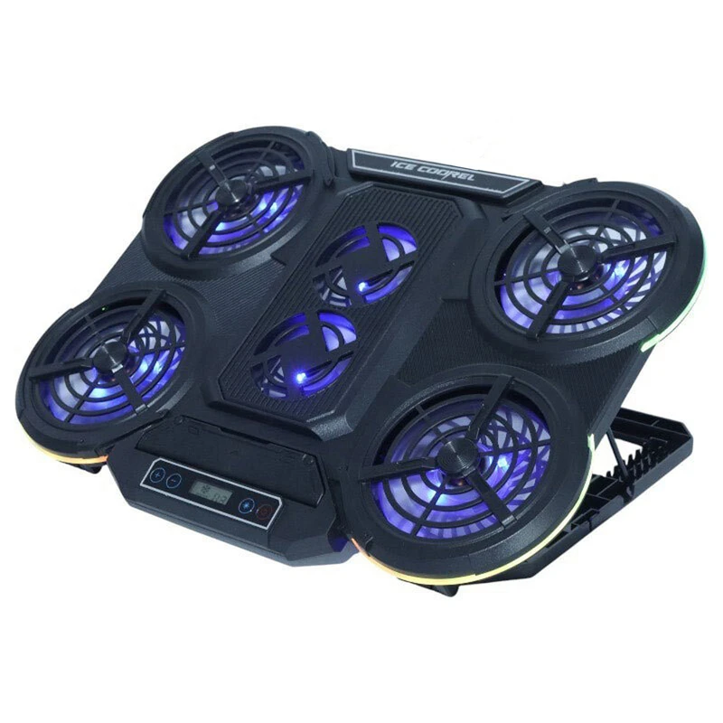 پایه خنک کننده  لپ تاپ تنظیم پذیر آیس کورل مدل Q6