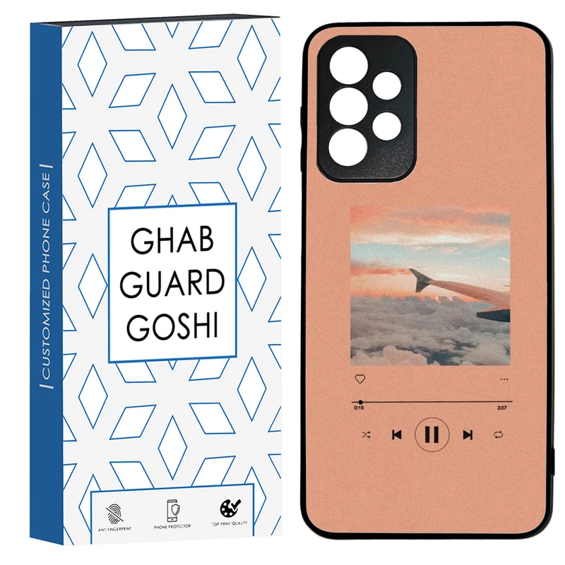 کاور قاب گارد گوشی طرح موزیک کد TPU-266 مناسب برای گوشی موبایل سامسونگ Galaxy A23