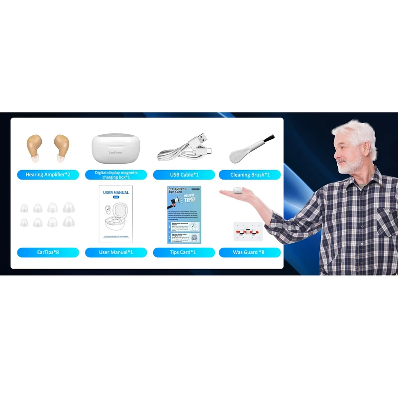 عکس شماره 9 : سمعک توپاور مدل tm-1122