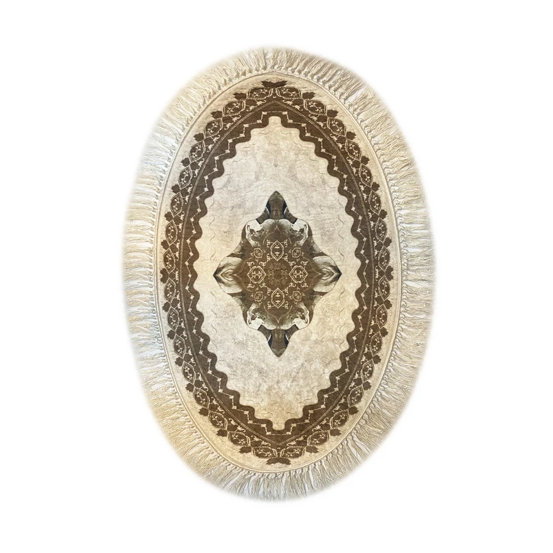 پادری مدل بیضی کد PA-007 سایز 49×89 سانتی متر