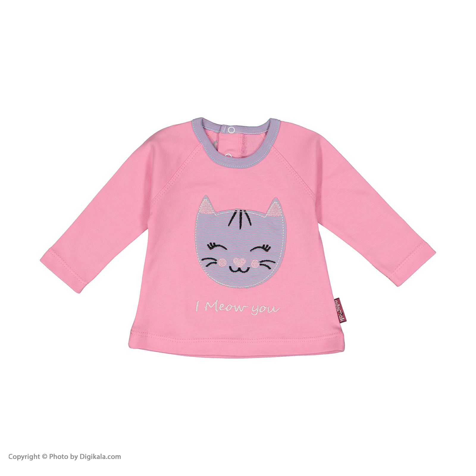 ست تی شرت و شلوار راحتی نوزادی دخترانه آدمک مدل 2171116-84 -  - 3