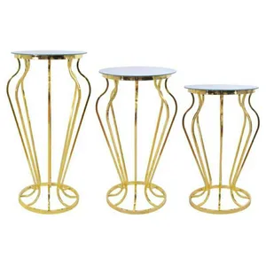 میز عسلی مدل 6685 مجموعه 3 عددی