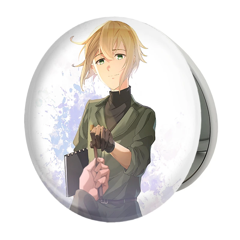 آینه جیبی خندالو طرح ریکا انیمه 86 مدل تاشو کد 33797