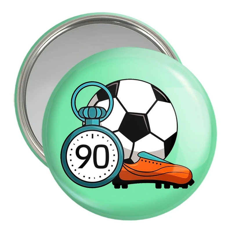 آینه جیبی خندالو مدل فوتبال  کد 10016