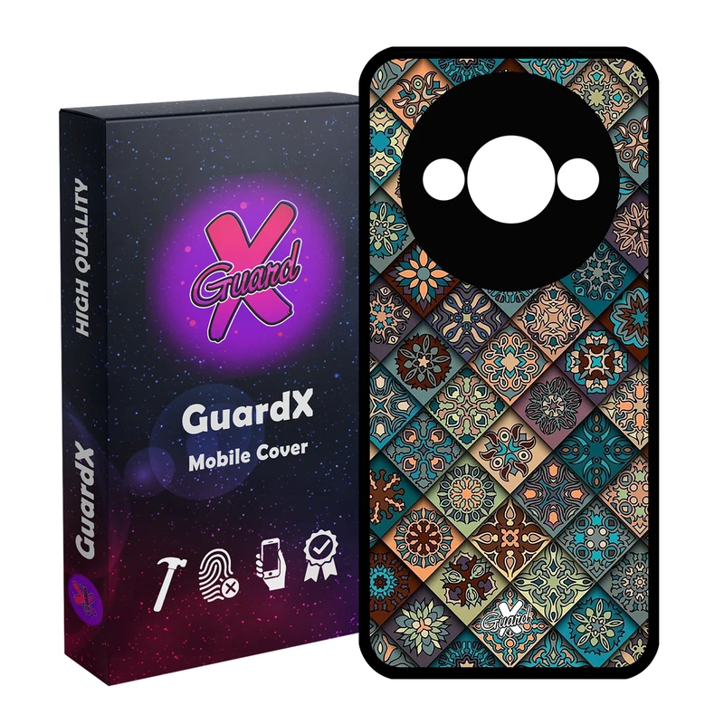 کاور گارد ایکس طرح Tile مدل Glass10093 مناسب برای گوشی موبایل شیائومی Redmi A3 4G/ A3X 4G/ Poco C61