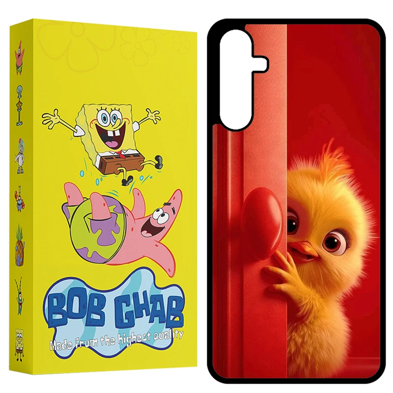 کاور باب قاب طرح جوجه مدل BCPA24 مناسب برای گوشی موبایل سامسونگ Galaxy A24 4G