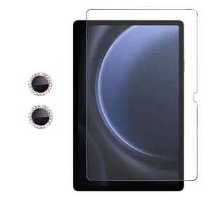 محافظ صفحه نمایش مدل Redmi_Diamond مناسب برای تبلت سامسونگ Galaxy Tab S9 FE Plus به همراه محافظ لنز دوربین
