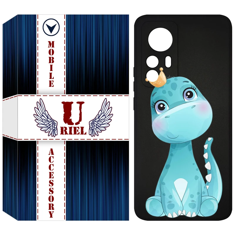 کاور یوریل قاب مدل KSH کد 60 طرح دایناسور مناسب برای گوشی موبایل شیائومی 12T