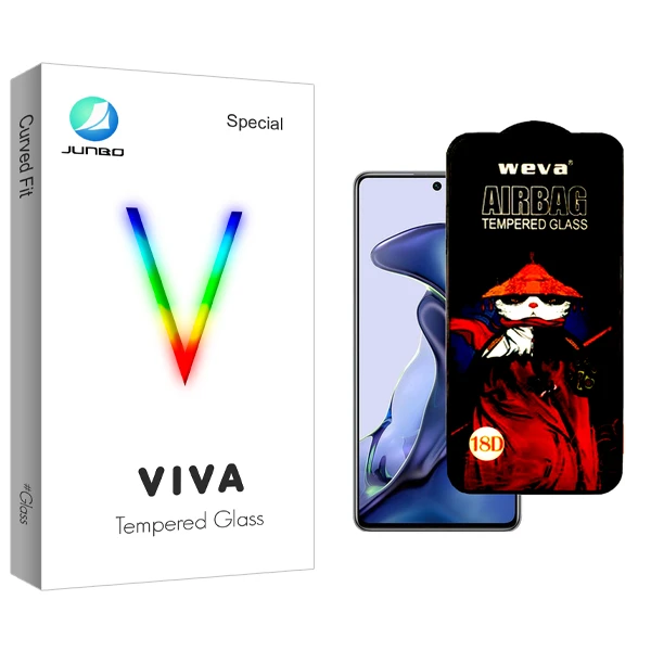 محافظ صفحه نمایش شیشه ای جانبو مدل Viva Glass AirBag مناسب برای گوشی موبایل شیائومی 11T 5G 21081111RG
