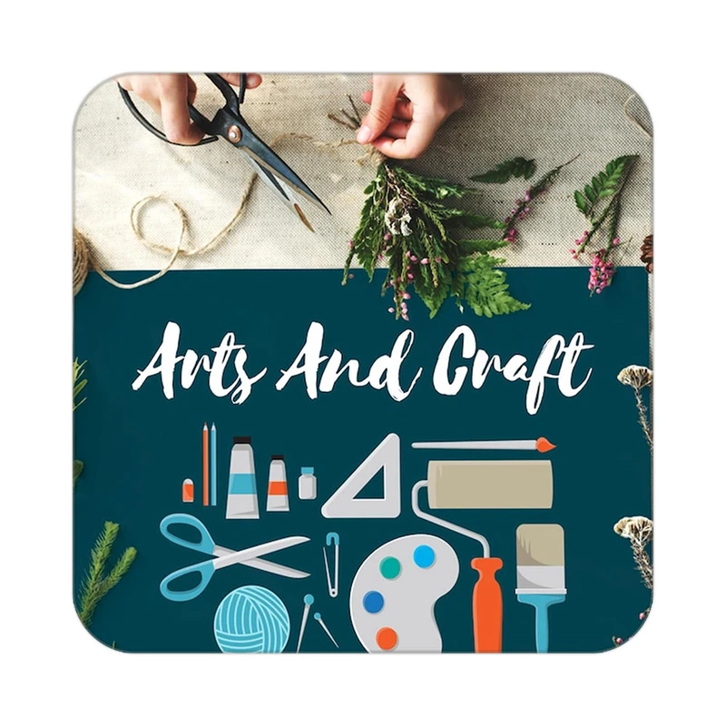 زیر لیوانی کاکتی طرح گل مدل mp16057