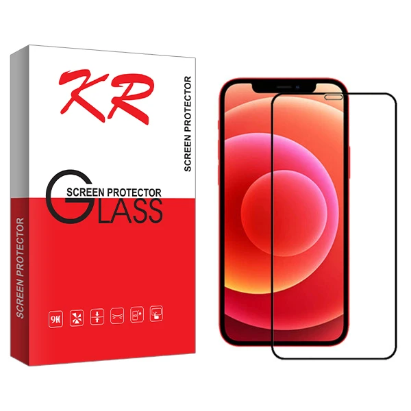 محافظ صفحه نمایش کی آر مدل +HD مناسب برای گوشی موبایل اپل Iphone 12 ProMax