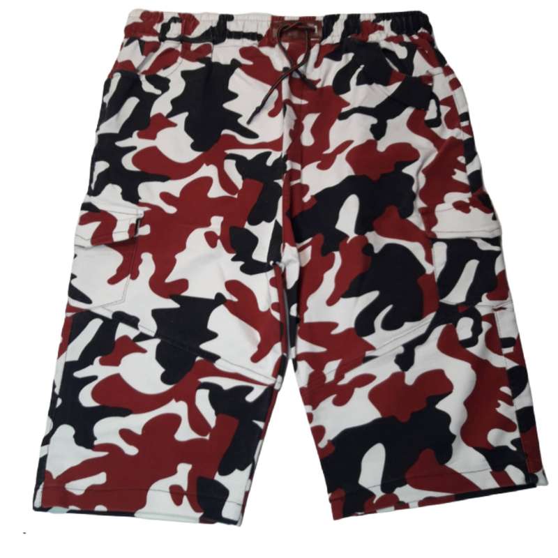 شلوارک مردانه مدل شش جیب چریکی کد MTh8