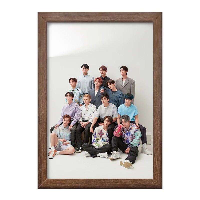 تابلو خندالو طرح گروه سونتین Seventeen  کد 21653