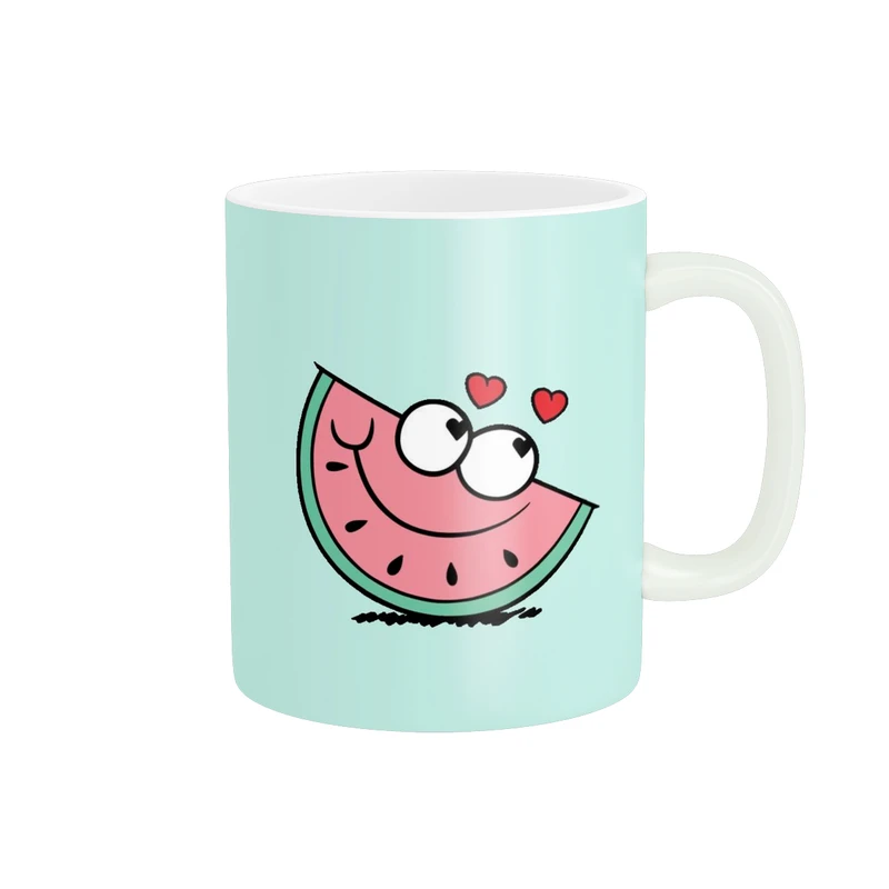 ماگ پاد آفرین طرح هندونه بامزه کد 3273