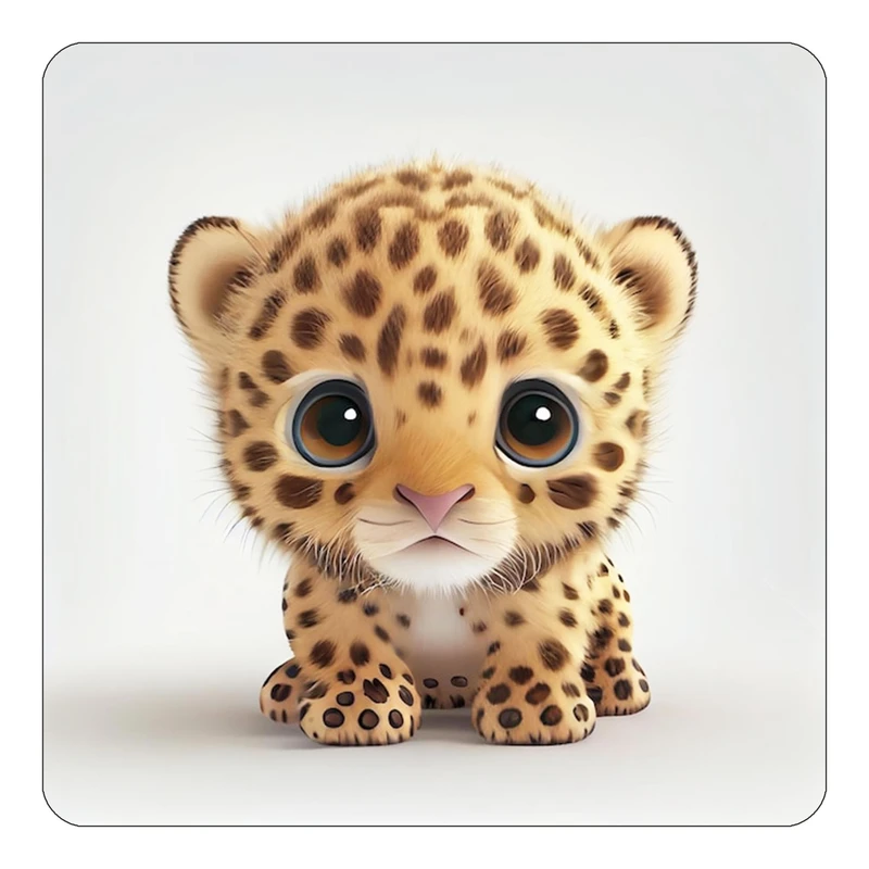 مگنت کاکتی طرح حیوانات کارتونی مدل mp27456