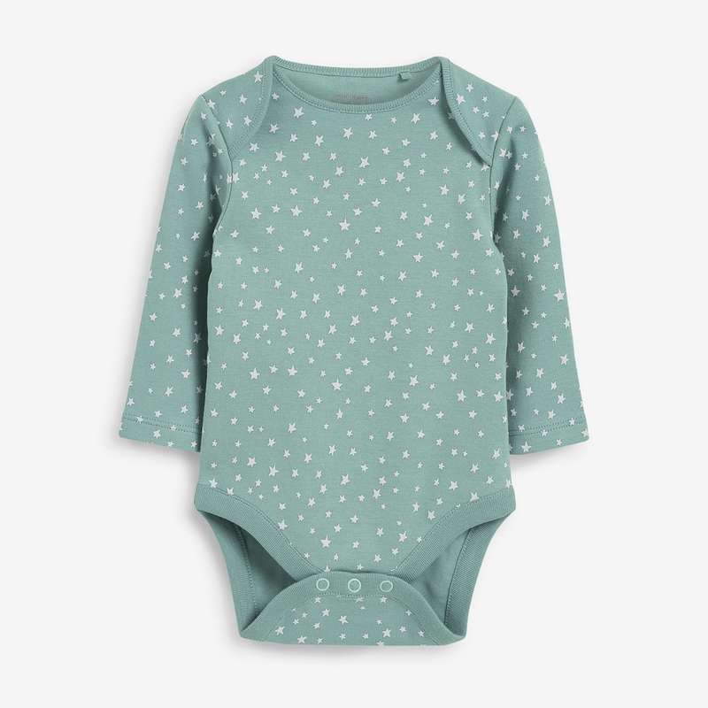 بادی آستین بلند نوزادی نکست مدل 646-090-6