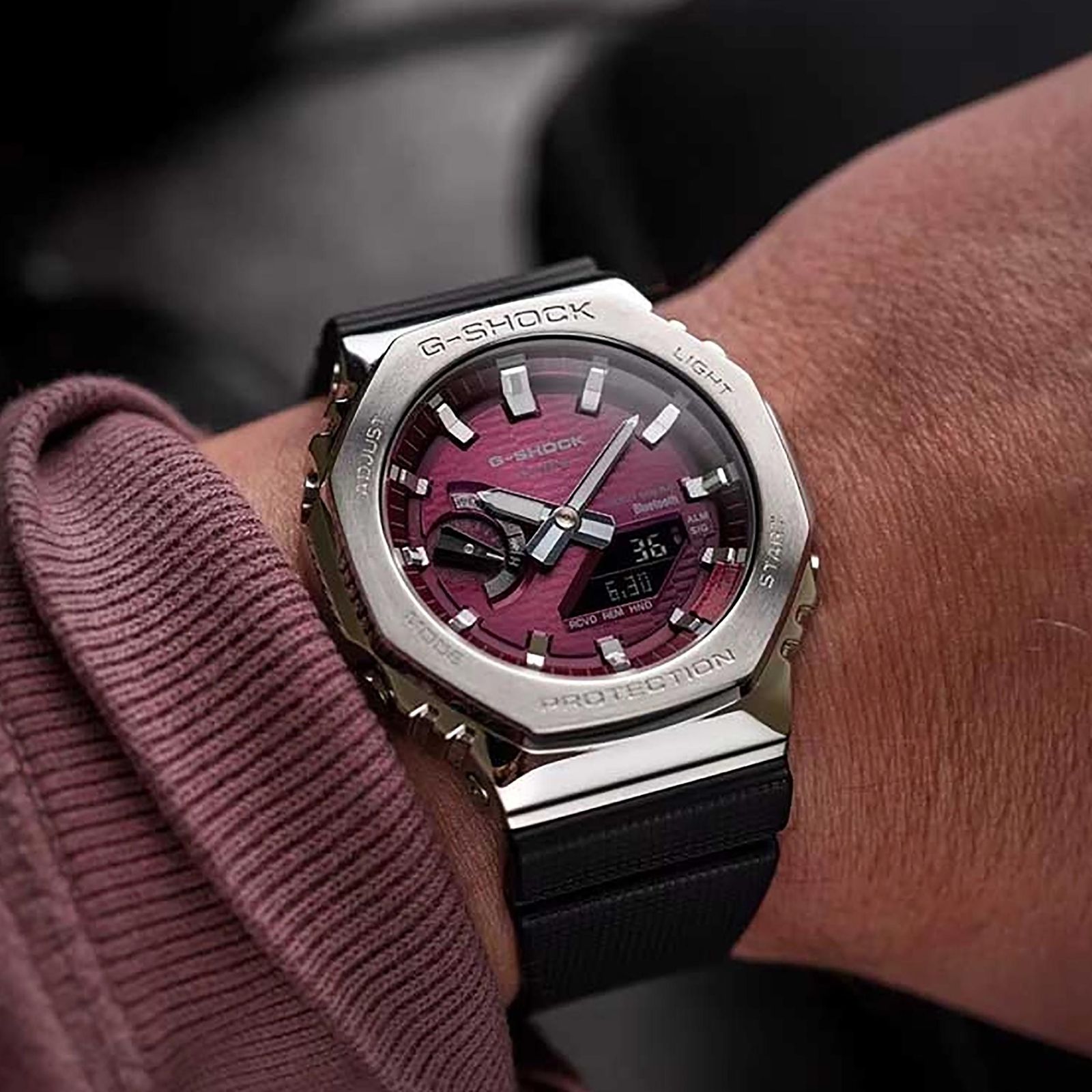 ساعت مچی عقربه‌ای کوارتز مردانه کاسیو مدل GBM-2100A-4B -  - 4