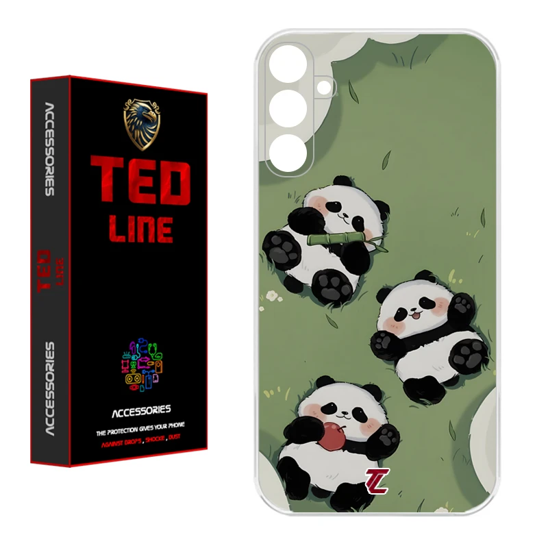 کاور تد لاین طرح پاندا کد 1102 مناسب برای گوشی موبایل سامسونگ Galaxy A15