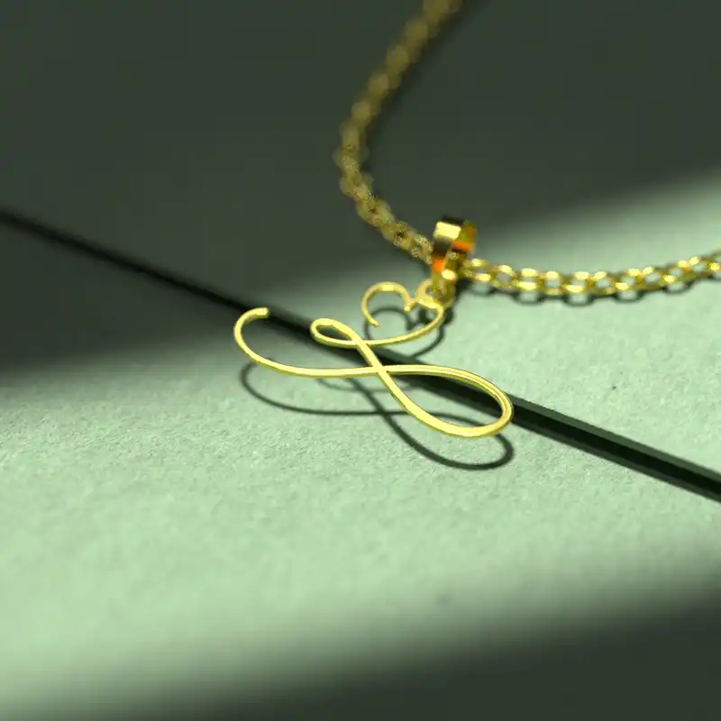 گردنبند طلا 18 عیار زنانه مدوپد مدل قلب کد E3-1-1254