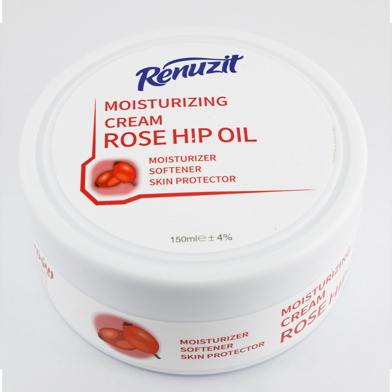 کرم مرطوب کننده رینوزیت مدل ROSE HIP OIL حجم 150 میلی لیتر