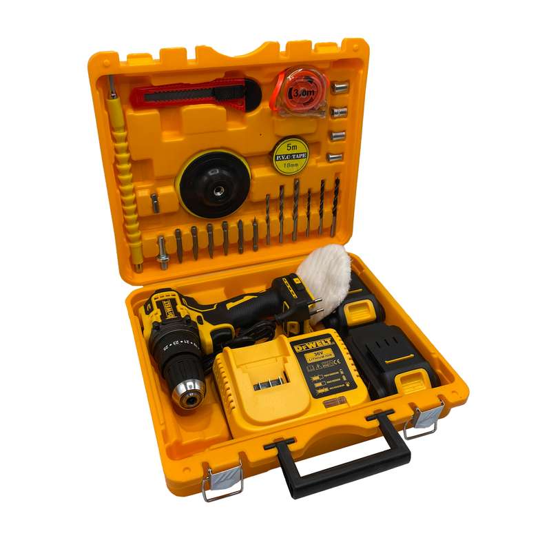 مجموعه 28 عددی پیچ گوشتی شارژی دی اف ولت کد XR36VMAX مجموعه 28 عددی پیچ گوشتی شارژی دی اف ولت کد XR36VMAX