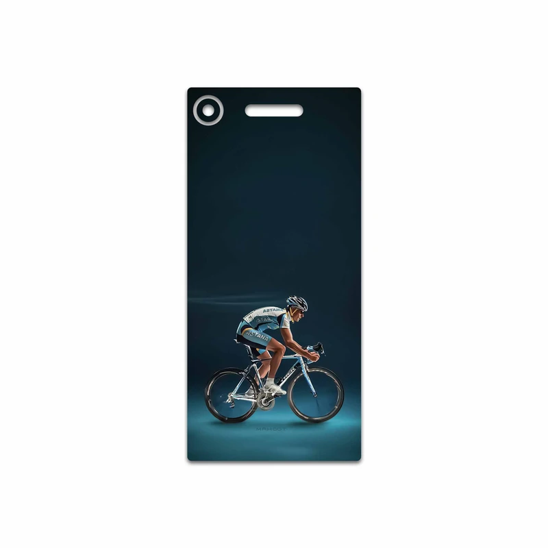 برچسب پوششی ماهوت مدل Road cycling مناسب برای گوشی موبایل سونی Xperia XZ1