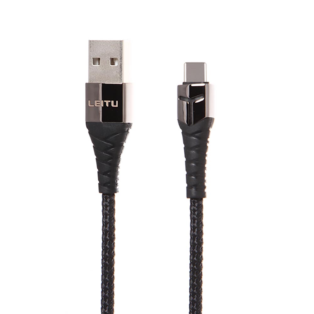 کابل تبدیل USB به USB-C لیتو مدل LD-22 طول 1 متر