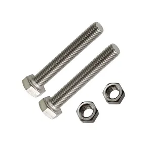 پیچ و مهره مدل Hex-12-80 مجموعه 4 عددی