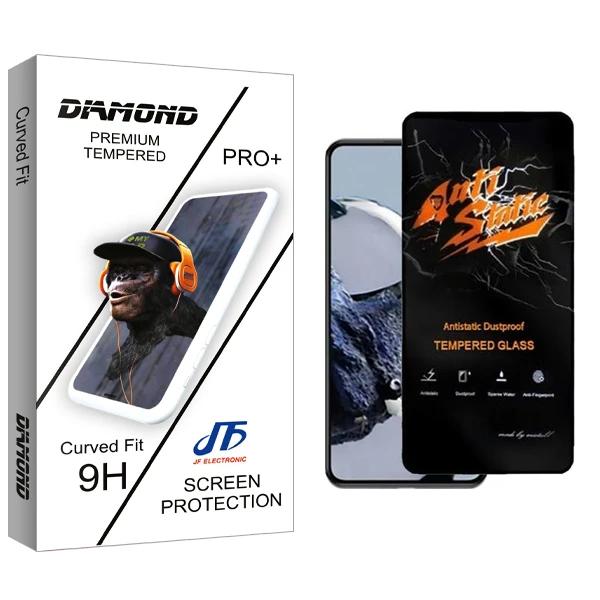 محافظ صفحه نمایش جی اف مدل Diamond Antistatic مناسب برای گوشی موبایل شیائومی 12T Pro