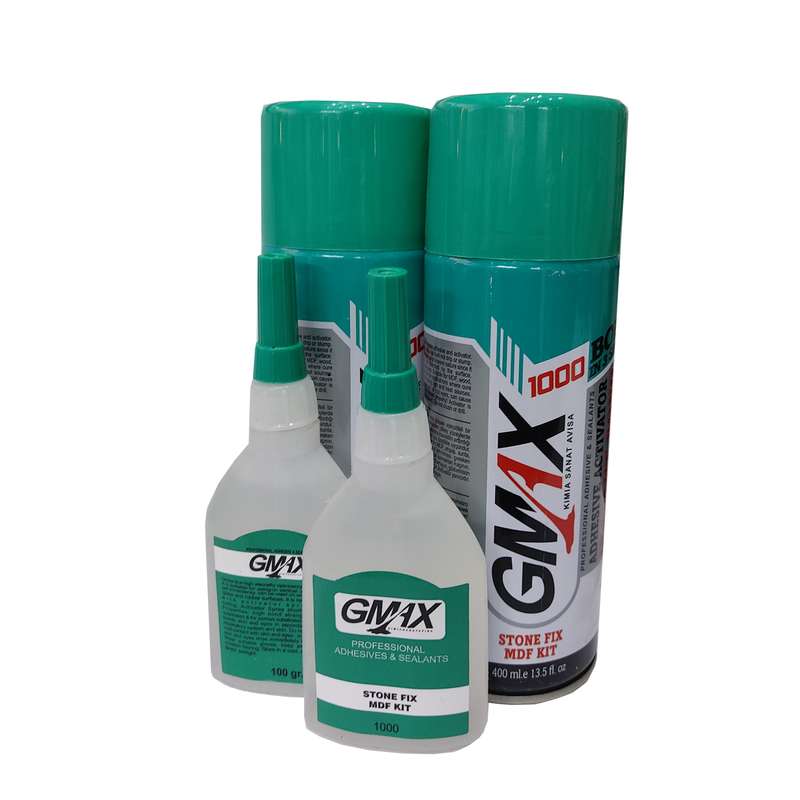 چسب فوری 123 جی مکس مدل Gh-1000 حجم 400 میلی لیتر بسته 2 عددی