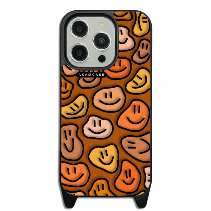 کاور آکام مدل AMCWLA14PRO-HAPPY FACE11 مناسب برای گوشی موبایل اپل iPhone 14 Pro