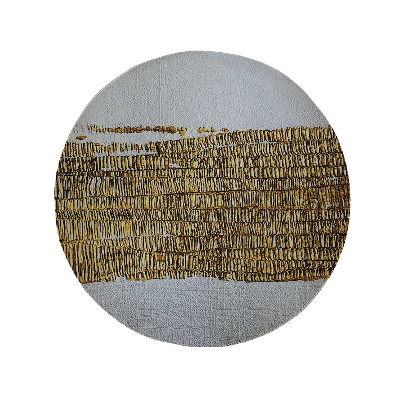 پادری مدل دایره طرح کلاسیک کد 8910 سایز 90 × 90 سانتی متر